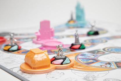 PlayMonster The Magical World of Disney Trivia Games – Board Games for Family Night, Family Games, Multi-Player Board Game, Family Board Game, Travel Games, Disney Game, Ages 6+