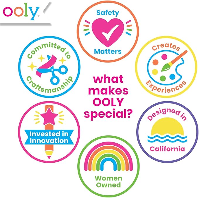 Ooly Scratch & Scribble 10pc Art Kit with 8 Total Scratch Cards (4 Illustrated, 2 Blank, 2 Rainbow) with Scratching Tool and Sparkled Stickers, Art Set Gifts for Kids - Space Explorers