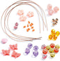 DJECO Headband Making Kit for Girls - DIY Fashion Headbands, Make Your Own Hair Accessories Set, Fun & Creative for Family & Friends - DIY Beaded Jewelry Kit & Craft for Kids Ages 10+