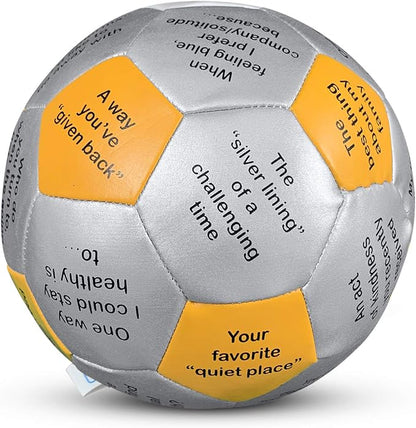 Trainers Warehouse 6" Thumball Collection, 32 Prompts for Conversation, Team Building, Relationship and Training