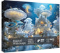 Magic Ocean Mushrooms Castle Puzzles for Adults 1000 Pieces Nature, Fantasy Fish Jellyfish Art Jigsaw Puzzles, Impossible Hard Challenging Puzzle