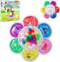 Limpskys Sorting Toys, Color Sorting Sensory Toys, Sensory Toys for Toddlers, Autism Toys for Toddlers 3-4, Quiet Fidget Toys,Color Matching Game (Multicolor-Fruit)