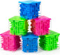 YongnKids 6-Piece Money Maze Plastic Puzzle Boxes, Portable 3D Brain Teasers Game, Educational Toy for Kids & Adults - Challenging Sphere Puzzle, Gifts for Game Lovers, Party Favors