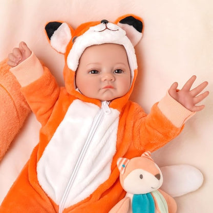 BABESIDE Baby Dolls 15-Inch Baby Dolls–Lightweight Soft Body Realistic Baby Doll Cute Smiling Lifelike Newborn Doll for Dress Up Play–5 Great Perceived Value for 3+ Year Old Girl Gift