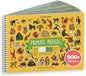 Cupkin Monkey Animal Sticker Book Activity for Kids, Toddler Airplane Travel Essentials, 500+ Animal Stickers for Kids + 12 Scenes + 12 Coloring Book Pages, Monkey Gift, Crafts Ages 2-8