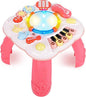 Baby Toy- Engaging Baby Activity Center for 6 12 18 Months Old- Safe, Sturdy, and Fun (11.8 x 11.8 x 12.2 inches), (Pink)