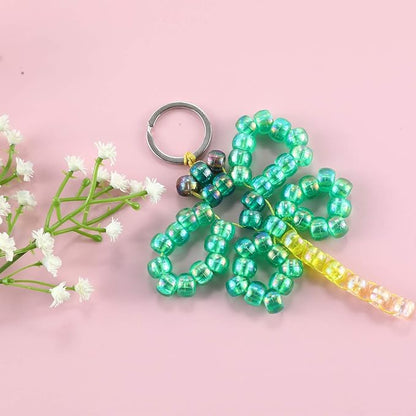2600+pcs Pony Beads Kit Transparent AB Color Rainbow Plastic Bead Multicolor Pony Beads Bulk Elastic String, Hair Bead for Braids DIY Crafts Jewelry Making Kit for Bracelets Necklaces