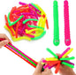 50 PCS Stretchy Fidget Toys Colorful Stretchy Strings，Sensory Fidget Worm Stretch Toys for Kids, Stocking Stuffers Party Favors for Boys and Girls Classroom Prizes, Pinata Fillers,Goodie Bag Stuffers