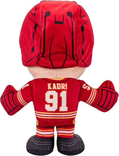Bleacher Creatures Calgary Flames Nazem Kadri 8" NHL Kuricha Sitting Plush - Soft Chibi Inspired NHL Superstar