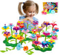 Byserten Gifts for 3-6 Year Old Girls Flower Garden Building Set 98 PCS Arts and Crafts for Girls 11 Colors Birthday Gifts Christmas