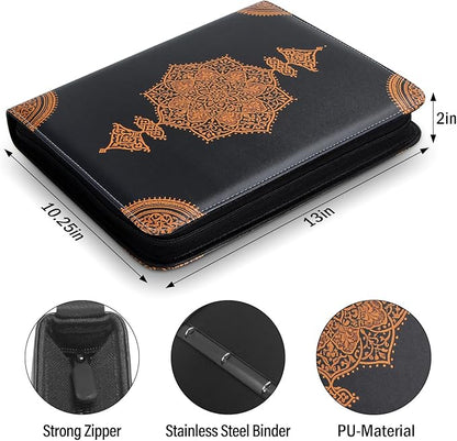 Coin Collection Book Holder - 400 Coins Pockets+15 Bills Pockets, Coin Display Organizer Storage Album for 20/25/ 27/30/38mm Coin