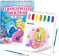 Paint with Water Coloring Books for Toddlers,Mess Free Watercolor Painting Sets for Kids,Water Color Paint Kit,Art Craft Birthday Gift for Ages 1-3, 4-8(Sea World)