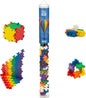 Plus Plus 70 Piece Interlocking Building Blocks for Kids, Open Ended Connecting Toys, Stem Bin Classroom Mini Manipulatives - Basic Mix Play Tube