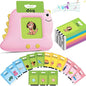 Girls Toys Montessori Toys for 2 3 4 Year Old, Talking Flash Cards with 510 Sight Words, Sensory Speech Therapy for Toddlers 2-4 Autism Children, Preschool Learning Kids Gifts