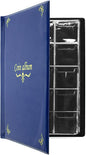 150 Pockets Coin Album, Penny Collecting Book, Souvenir Coins Collection Holder, Ideal for Pressed Pennies Passport, Hobby Coin Collector, Money Specie Display Storage Case (English, Blue)