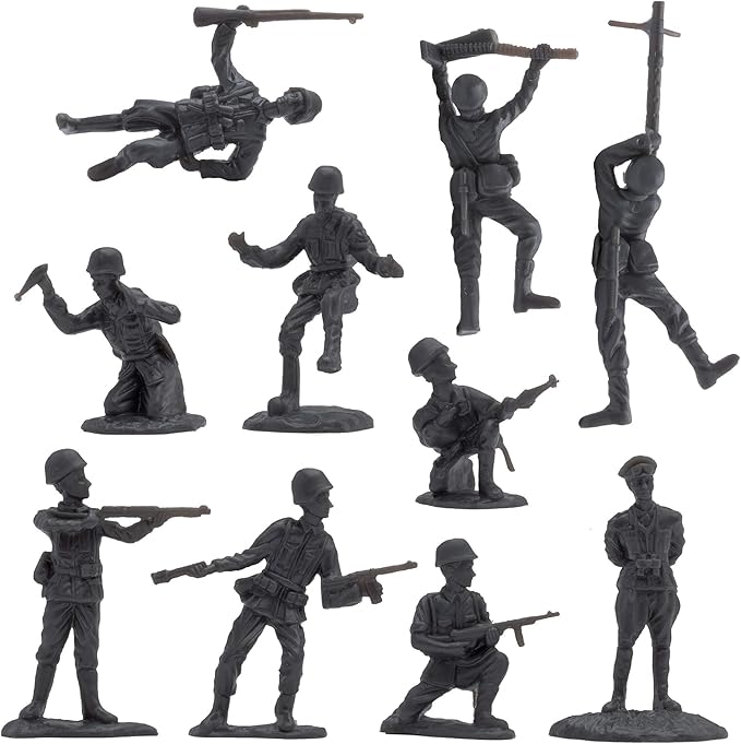 BMC WW2 Secret Stronghold - 36pc Plastic Army Men German Bunker Playset