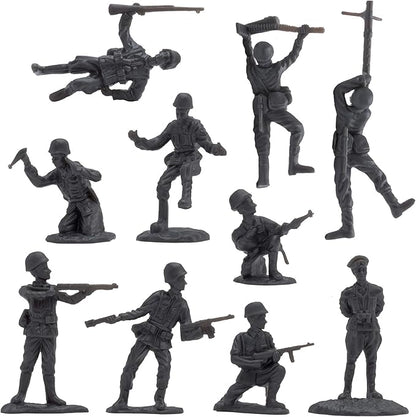BMC WW2 Secret Stronghold - 36pc Plastic Army Men German Bunker Playset