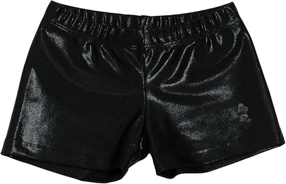 Aosva Little Big Girls' Sparkle Dance Tumbling Athletic Gymnastics Short 2-14Years