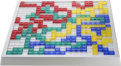 Mattel Games Blokus XL Board Games for Family Night, Brain Games for 2 to 4 Players, Oversized Board and Pieces (Amazon Exclusive)