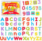 JoyCat Wooden Magnetic Letters and Numbers, Large Size Alphabet ABC 123 Fridge Magnets for Toddlers & Kids, Uppercase Lowercase, Preschool Spelling Learning Refrigerator Gift Toy Set (89 PCS)