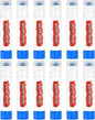 PATIKIL Tempera Paint Sticks, 12 Pcs Solid Tempera Paints Sticks Washable Bulk Markers Pen Quick Drying for Artists Beginners Art Supplies, Blue