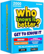 Board Games for Kids 8-12 and Family - Set of 4 Who Knows It Better? - 2000+ Questions Across Biology, Culture, STEM and Math - Educational Trivia Cards for Learning and Game Night