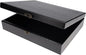 WE Games Old World Wooden Box with Brass Latch – Vintage-Style Wooden Keepsake Box for Jewelry & Trinket Storage, Black-stained Finish