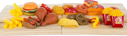 Pretend Play Assorted Food Set - Fresh, Boxed and Canned Food by Hey! Play!