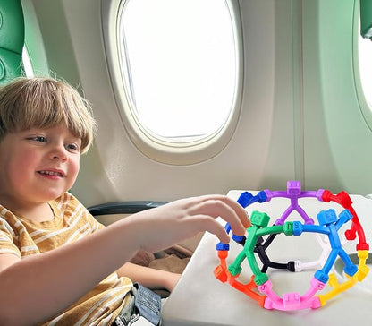 24 PCS Magnetic Travel Toys for Kids, Creative, Portable and Educational, Magnetic-People-Magnet-Men: Cute Robot & Funny Magnets, Small Fidget Toys for Classroom Prizes, Easter Egg Stuffers, Office