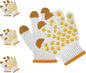 MIG4U Kids Gardening Gloves with Touchscreen Fingers, Anti-Slip Grips, Latex-Free for Ages 3-12, Durable for Outdoor Play