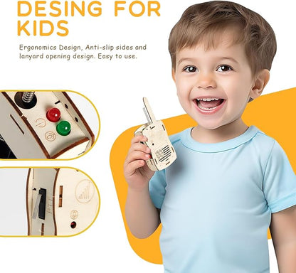 Kids walkie talkies for Boys Girls Age 5-7 8-13 Science Kits for Kids Age 8-10 8-12 12-14 STEM Toysfor 6 7 8 9 10 11 12 13 14+ Years Old Boys Teens DIY Building Crafts