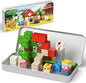 Magnetic Tiles Farm Animals Travel Toys, 35PCS Magnetic Blocks for Kids Ages 3-8, Portable STEM Building Cubes with Metal Storage Box, Toddler Learning Toys for Ages 3-5