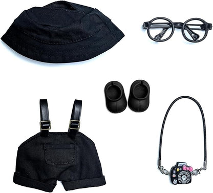 17cm Doll Clothes Set Fashion Doll Clohtes with Accessories of Doll Clothing Suitable for Various Outfits of Dolls (Style E)