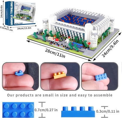 Soccer Stadium Micro Mini Building Blocks Sets Soccer Stadium Model Toys for Adults and Kids 3500+PCS