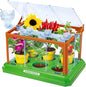 Kids Gardening Kit Greenhouse Growing Terrarium Kit Plant Growing Set Discovery Educational Gardening Gift for Boy & Girl