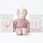 Slumberkins 14" Unicorn Kin & 2 Board Books Complete Set Bundle | Promotes Authenticity, Confidence & Healthy Friendships | Social Emotional Tools for Ages 0+ (Unicorn Kin Plush + 2 Board Books)