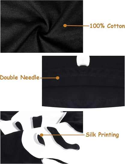 A&J DESIGN Pure Cotton Printed Pjs for 2-14 Years Kids, 2-Piece Long-Sleeved Pajamas Set