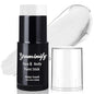 White Face Paint Stick,Washable White Foundation Face Painting for Clown Skeleton Skull Zombie Joker Goth Vampire Costume,SFX Makeup Body Paint for Halloween Cosplay,1.06 OZ