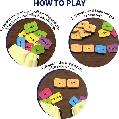 Skillmatics Learning Toys - Sentence Search, Fun Sentence Building Activity, Creative Word Play, Educational Toys for Kids, Gifts for Boys and Girls Ages 5, 6, 7, 8