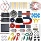 Delinx STEM Science Kit, Magnets Learning,Basic Circuit Learning,Fruit Battery Experiment,Green Alternative Energy Lab Kits, Physic Electricity Educational Project for Kids & Teens,Girls & Boys
