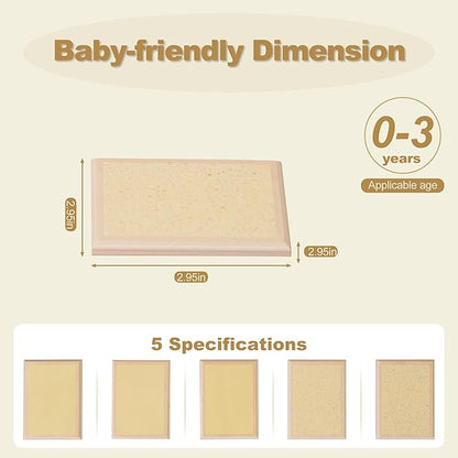 MONTESSORI OUTLET Rough Gradation Tablets for 3-6 Years Montessori Education at School and Home.