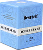 BestSelf Icebreaker Card Deck – 170 Conversation Starters to Spark Meaningful Connections | Ice Breaker Game for Adults, Friends & Couples | Date Night, Team Building & Family Card Game