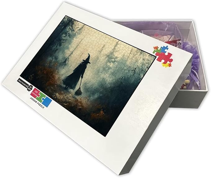 Adult Puzzle 35 Pieces Witch of The Forest, Adult Vintage Puzzle | Challenge Fun Activities | Ideal for Relaxation and Entertainment