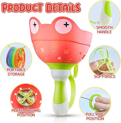 Outside Toys for Kids Ages 4-8 - Manual Capture Catching Game - Toddler Chasing Toy for Boys & Girls, Ages 3-7 - Outdoor Fun Family Games