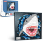 Shark Animals Wall Art Building Block Sets for Adults, No Compatible with Lego, 3D Micro Mini Bricks Kits for Home Wall Decor & Table Display, Creative Toy Gifts for Kids Teens Boys Girls (2166 PCS)