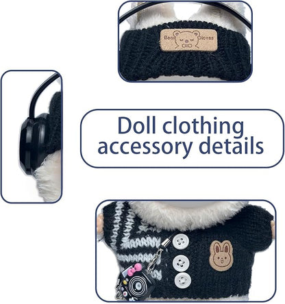 17cm Doll Clothes Set Fashion Doll Clohtes with Accessories of Doll Clothing Suitable for Various Outfits of Dolls (Style O)