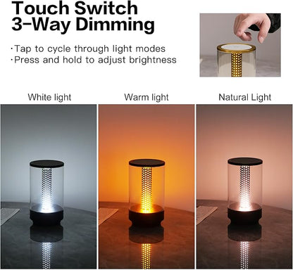 Creative LED Honeycomb Table Lamp (Gold)