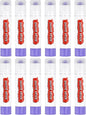 PATIKIL Tempera Paint Sticks, 12 Pcs Solid Tempera Paints Sticks Washable Bulk Markers Pen Quick Drying for Artists Beginners Art Supplies, Light Purple