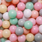 GOGOSO Balls for Ball Pit - Plastic Ball for Toddlers, Baby Kids Ball Pool Decoration 50 100 200 300 500 1000 (6 Colors, 200 Balls)