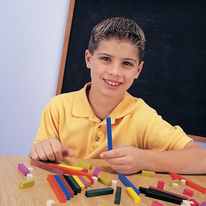 Learning Resources Cuisenaire Rods Small Group Set: 155 Piece Plastic Set